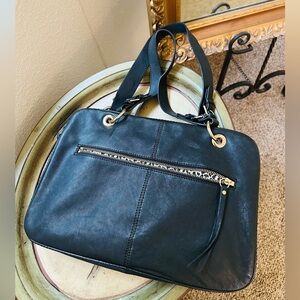 SORIAL Black Luxury Hand Bag NWT
